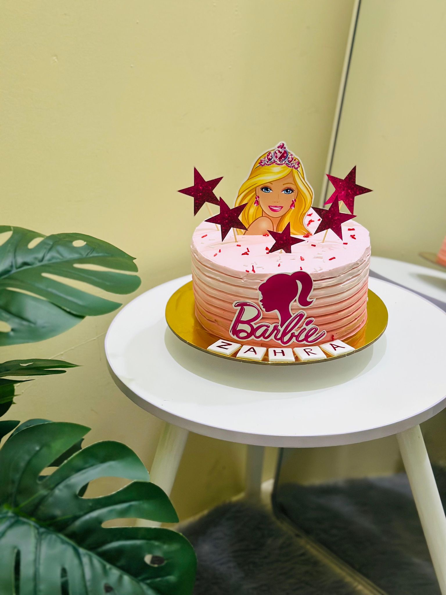 Barbie Baked Cake🎀